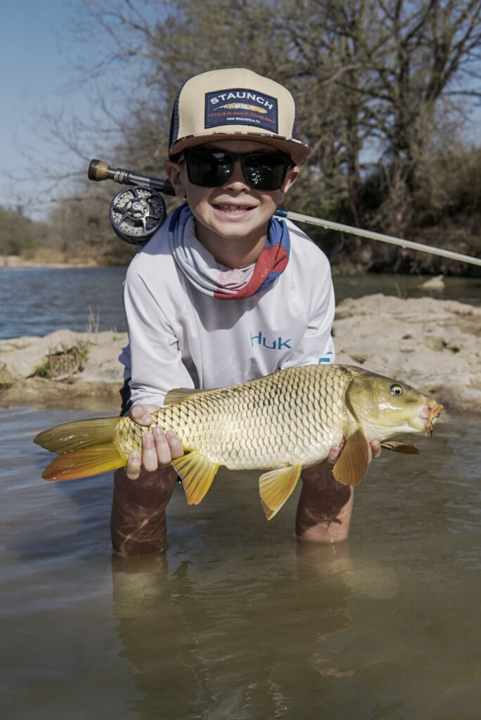 Articulated Damsel Nymph hand-tied carp fly